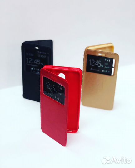 Чехлы-книжки для Samsung,Xiaomi,Honor