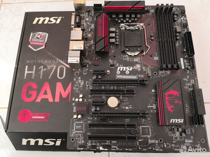 Материнская плата с процессором i7 6700