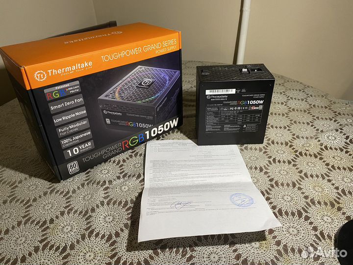 Блок питания Thermaltake Toughpower Grand RGB 1050