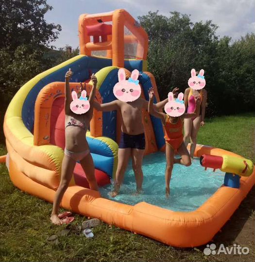 Надувной игровой центр бассейн