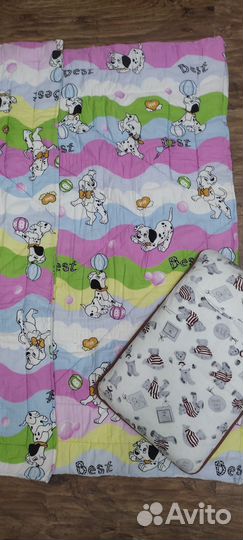 Одеяло покрывало матрас подушка детские