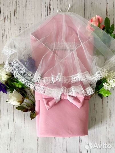 Конверт на выписку для девочки