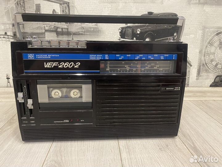 Кассетная магнитола VEF 260 2