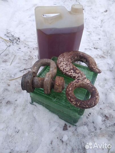 Серьга и крюк для троса