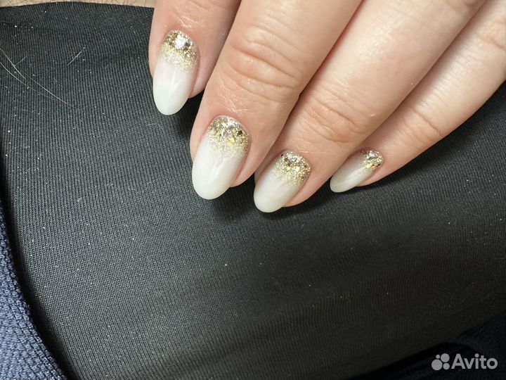 Маникюр наращивание