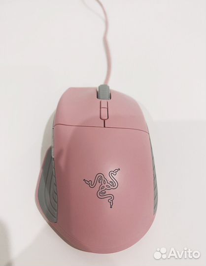 Игровая мышь Razer Basilisk, quartz pink