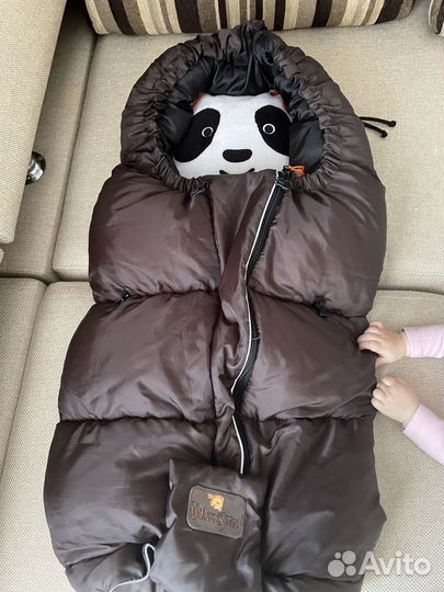 Зимний конверт в коляску