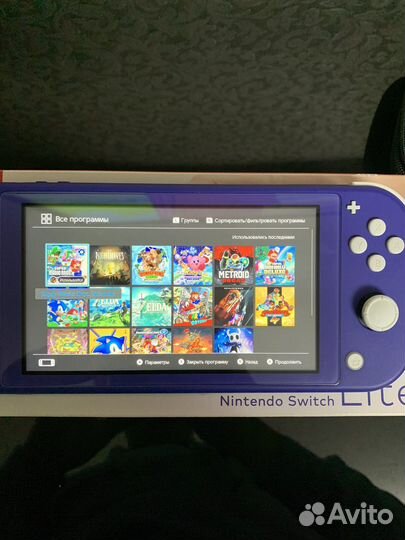Nintendo switch lite прошитая чип