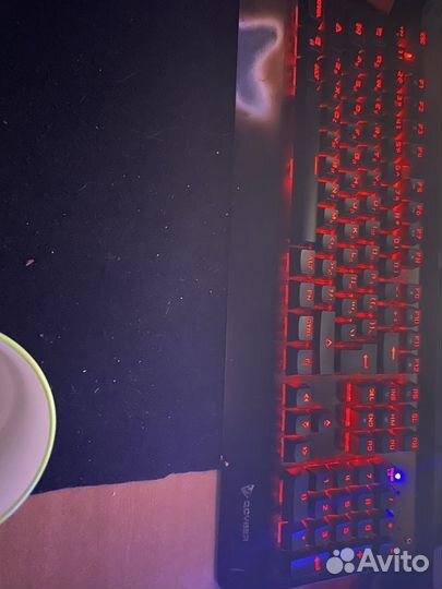 Игровая клавиатура Qcyber Zadiak Black USB