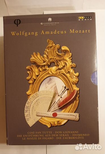 Моцарт cd и dvd