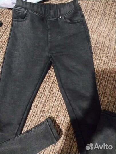 Тёплые джинсы