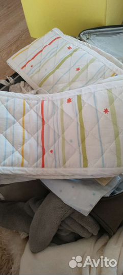 Бортики в детскую кроватку