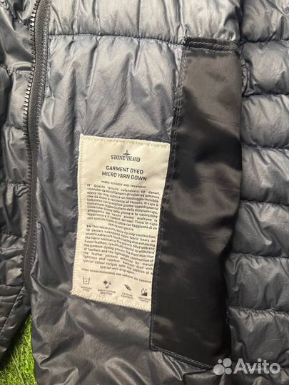 Stone island пуховик