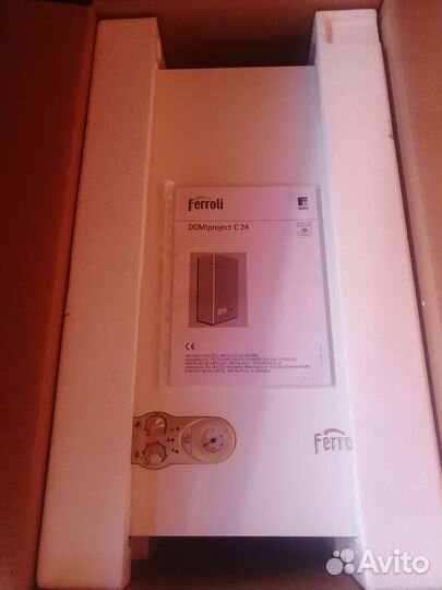 Итальянский газовый котёл Ferroli C24