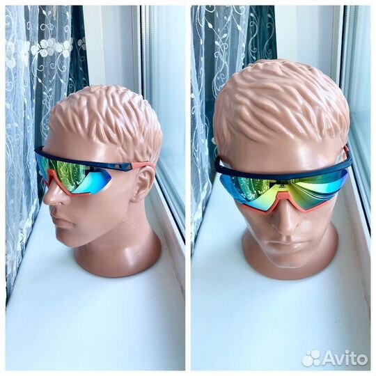 Спортивные очки Adidas Polarized матовые