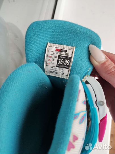 Ролики RE:action детские раздвижные р. 36-39