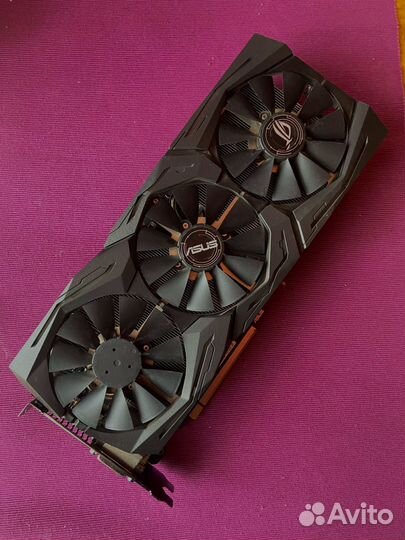 Видеокарта asus strix 1080