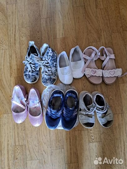 Вещи на девочку 1-4 года бу, цена за пакет