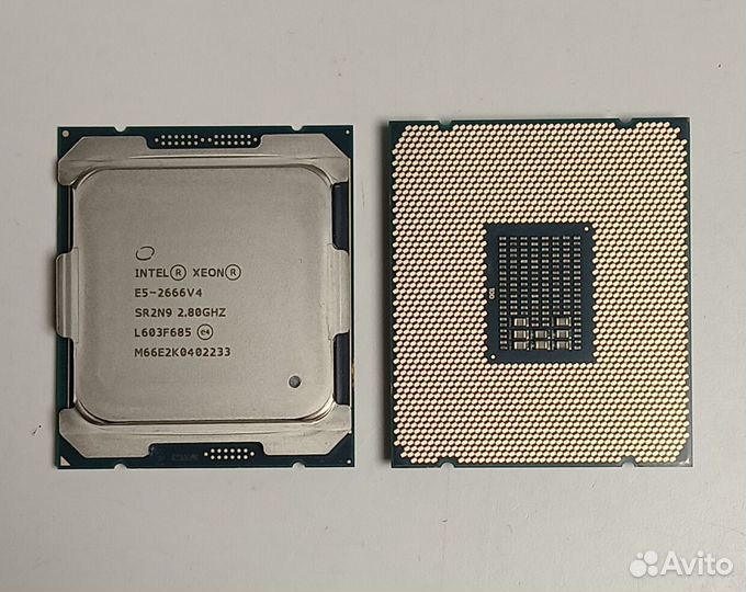 Процессор Xeon e5 2666v4