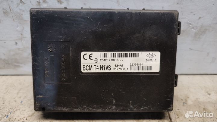 Блок комфорта Renault Logan 2