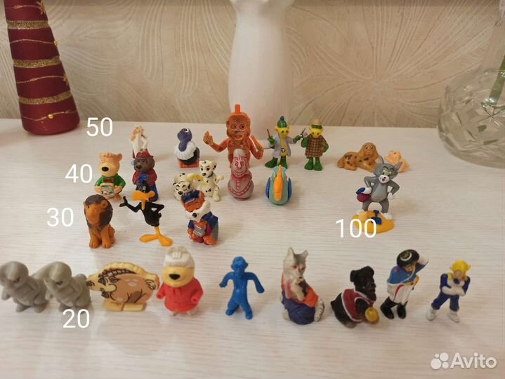 Киндер сюрприз старые коллекции 90 года и старше