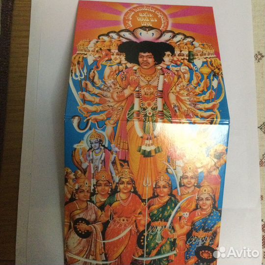 Jimi Hendrix- Axis:Bold As Love,Россия,mini-vinyl