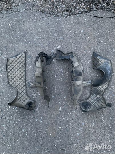 Подкрылки qashqai +2