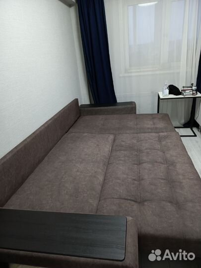 Угловой диван велюр Alkantara