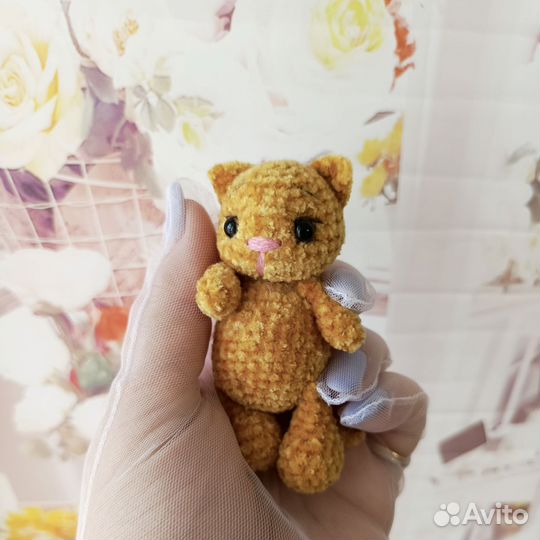 Вязаный Котёнок мини