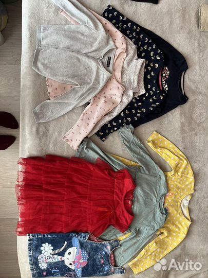 Детские вещи пакетом для девочки 86-92р