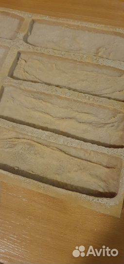 Силиконовая форма для декоративного кирпича