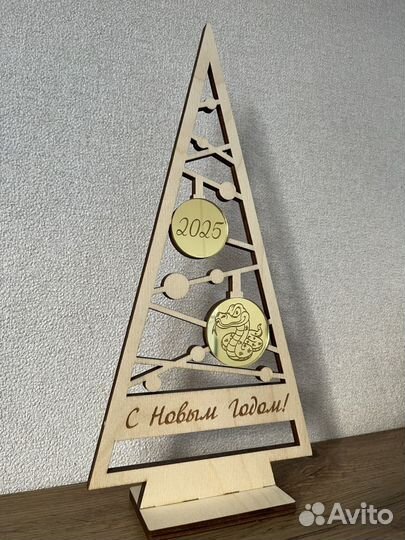 Деревянная елочка 2025