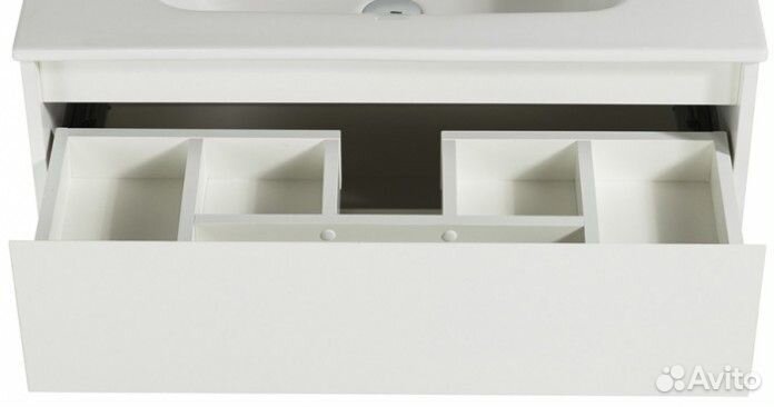 Тумба с раковиной BelBagno Kraft 90-LOV-900 Bianco Opaco