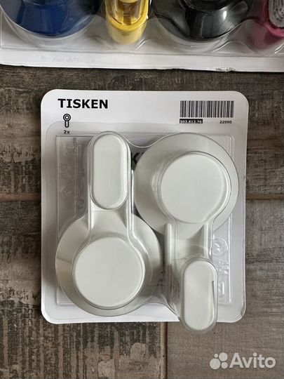 Корзина, крючки, вешалка тискен IKEA новые