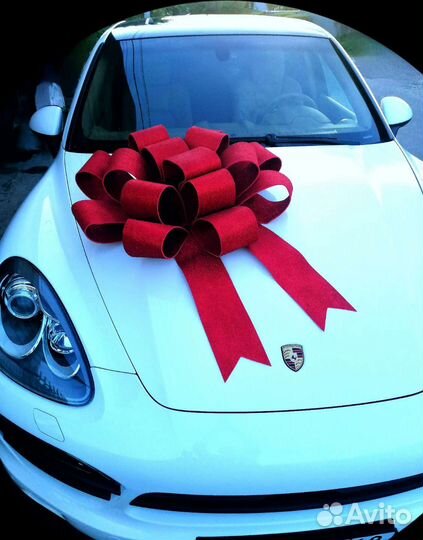 Большой бант на машину в аренду