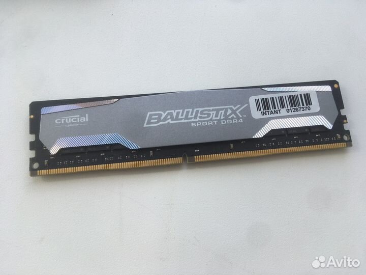 Оперативная память ddr4 8gb Crucial ballistix