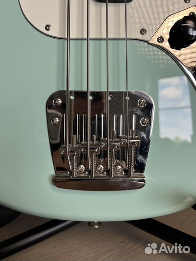 Бас гитара Fender Squier Mustang Bass CV Surf Gree