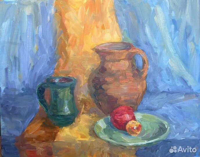 Картина маслом натюрморт 40х50