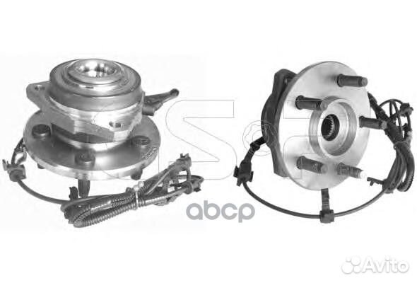 Ступица колеса в комплекте с подшипником jeep C