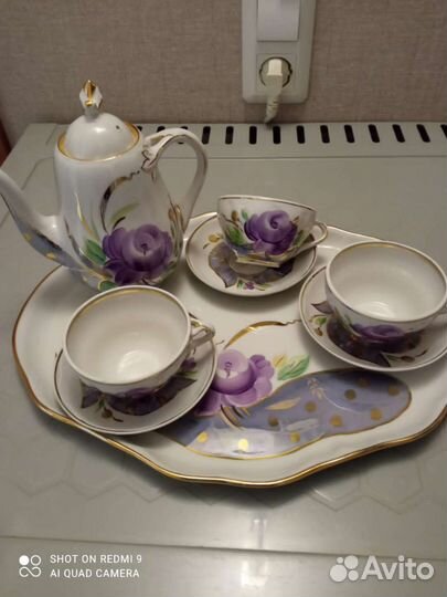 Сервиз чайно-кофейный Дулево