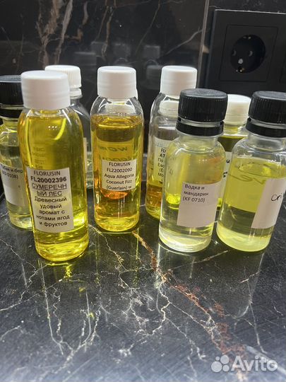 Аромосла, отдушки для свечей и диффузоров