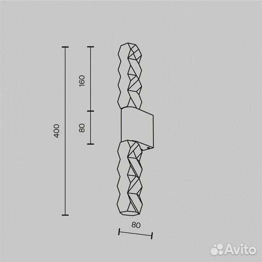 Накладной светильник Maytoni Selemo MOD328WL-L5CH3K