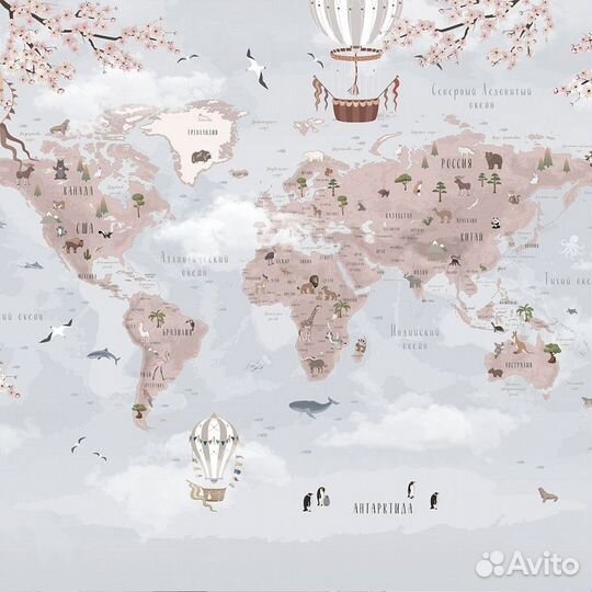 Детские фотообои 