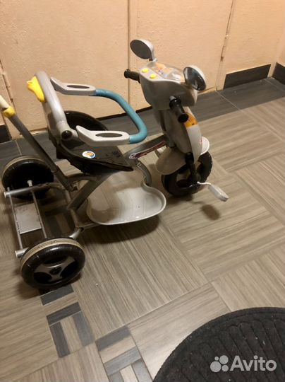 Детский велосипед бу трех колесный