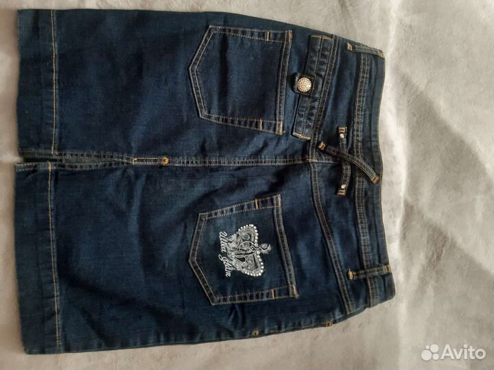 Джинсовая юбка