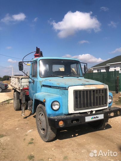 ГАЗ 3307 с КМУ, 1992