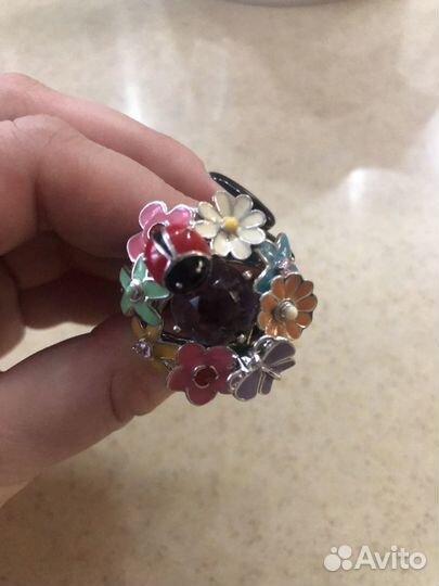 Серебряное кольцо