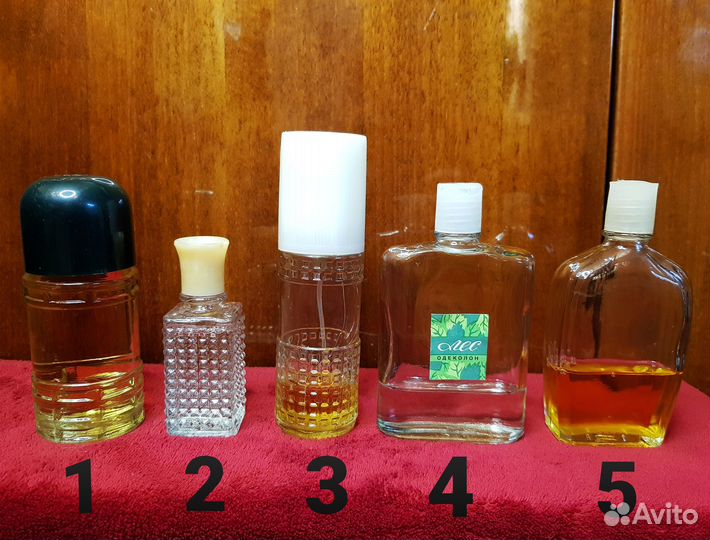 Винтажные одеколоны времен СССР