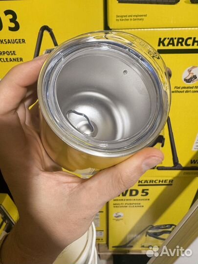 Karcher коффер глянцевый желтый