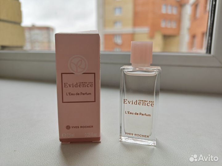 Парфюмерная вода Ив Роше Evidence 2 шт по 7,5 мл